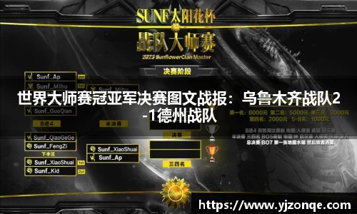 世界大师赛冠亚军决赛图文战报：乌鲁木齐战队2-1德州战队